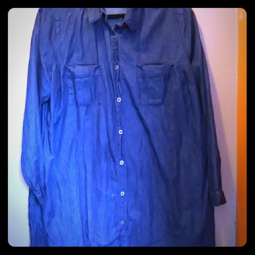 A jean dress